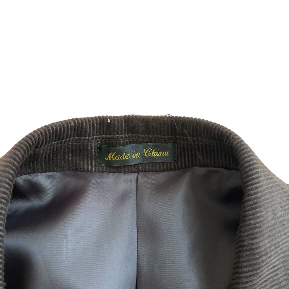 Circle S Dallas TX Men’s Suede Olive Jacket Size 44R - Picture 3 of 8
